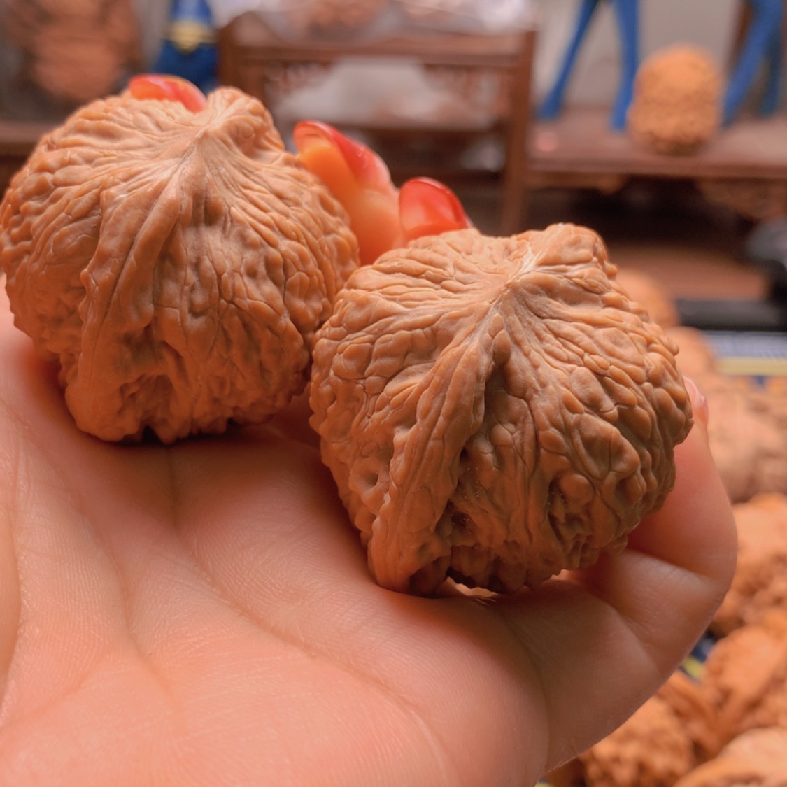 【闪购商品】把件文玩核桃?****〰泥鳅42