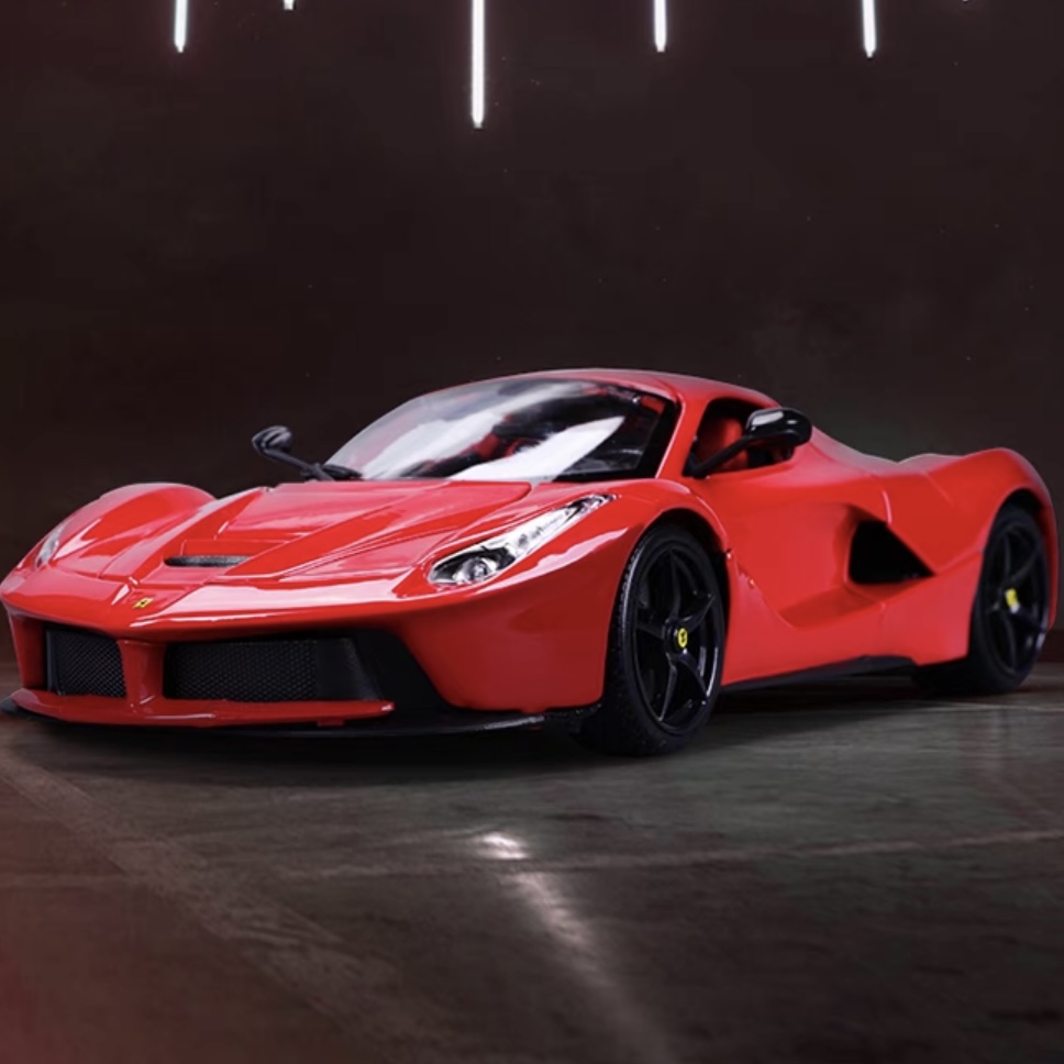【超潮RACE车模社】法拉利1:18合金收藏跑车模
