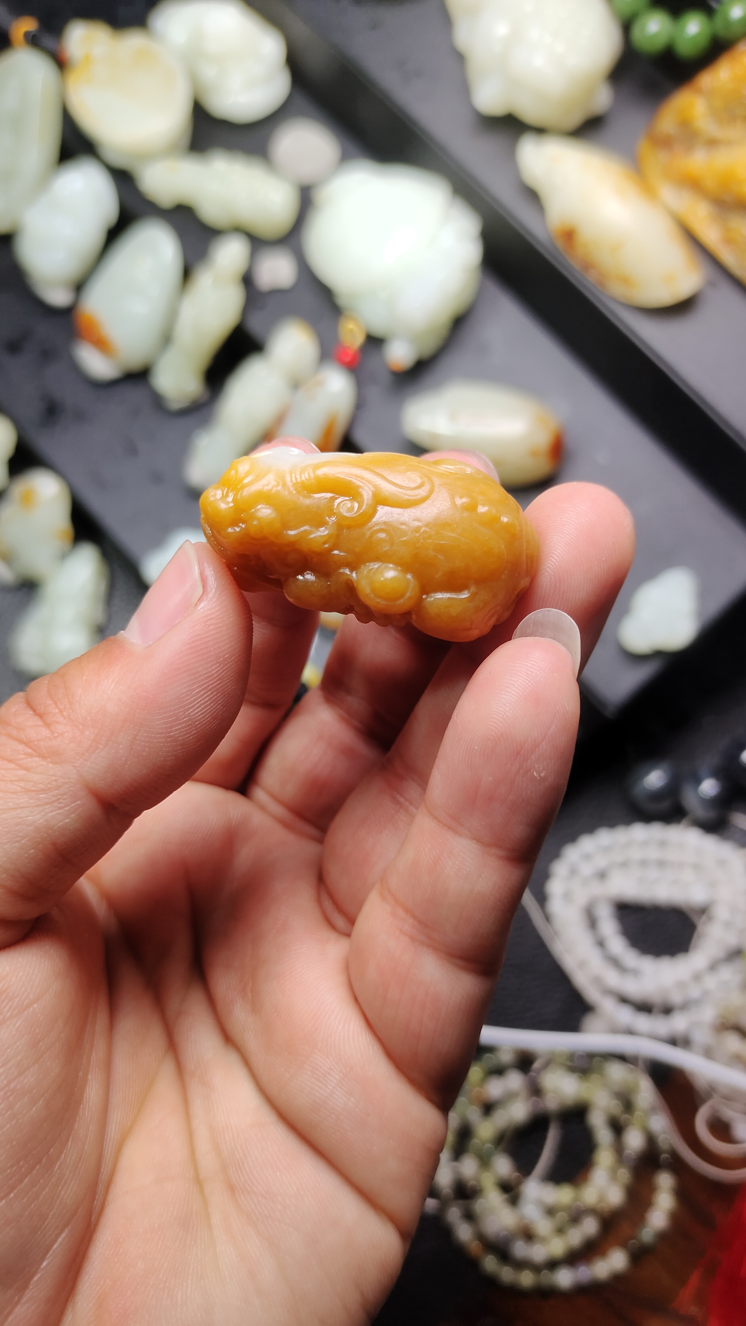 和田玉精品小挂件