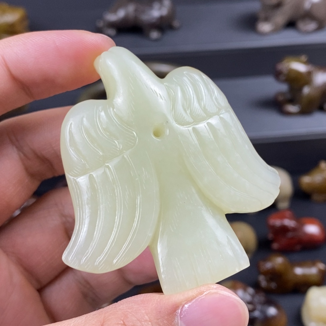 和田玉挂件未镶嵌