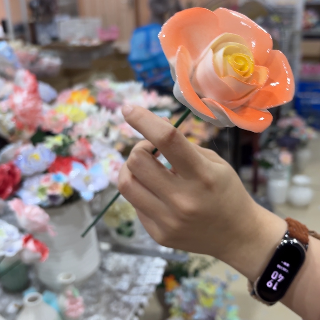 陶瓷花，拍满20发货，退款拉黑