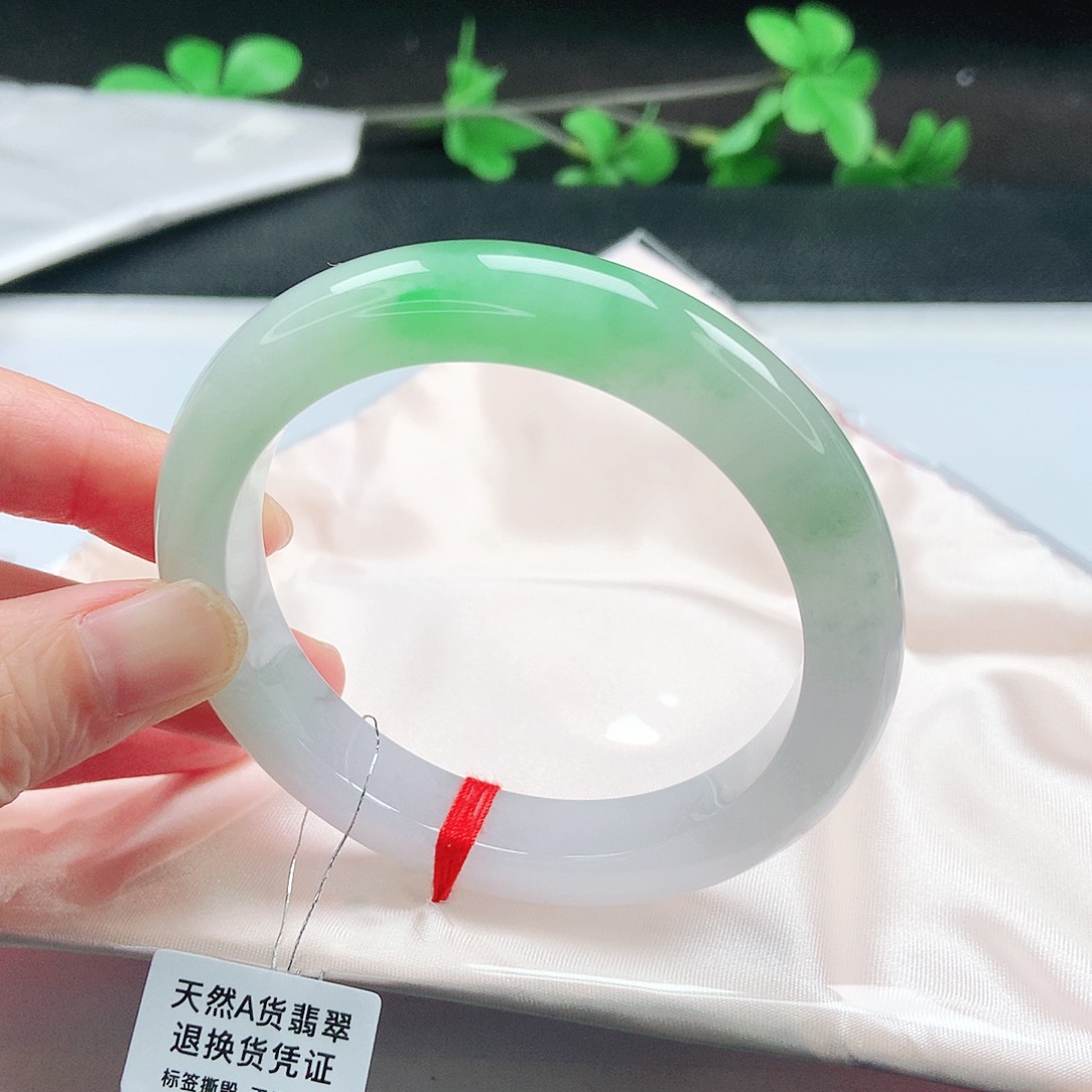 未镶嵌手镯翡翠57圈