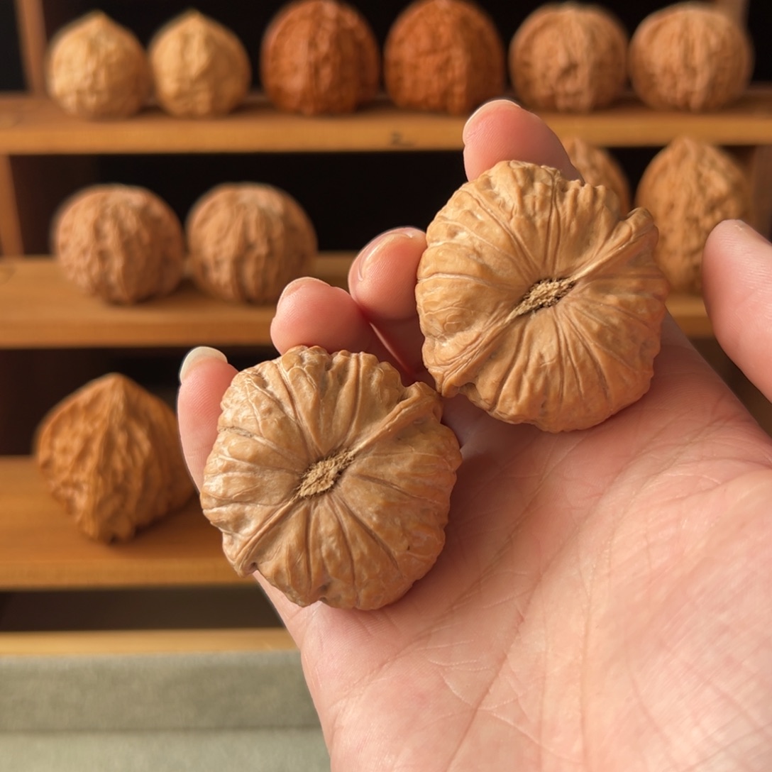 核桃把件43全品南瓜饼