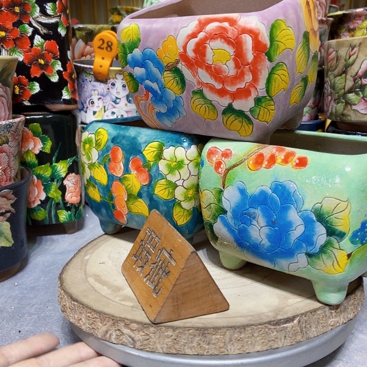 景德镇艺术手绘作品