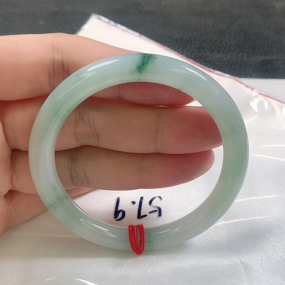 未镶嵌手镯（圆镯）翡翠387号