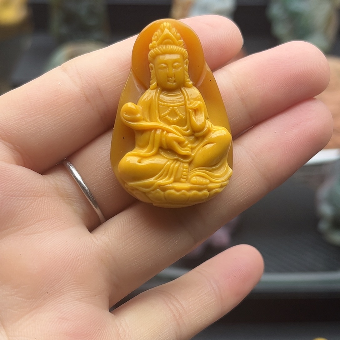 未镶嵌吊坠石英质玉