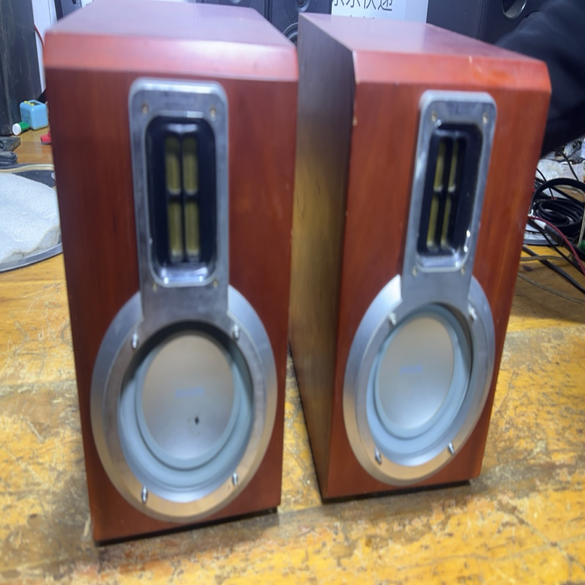 8新 Philips/飞利浦 音箱喇叭盆破洞4 不支持七天无理由运费自理