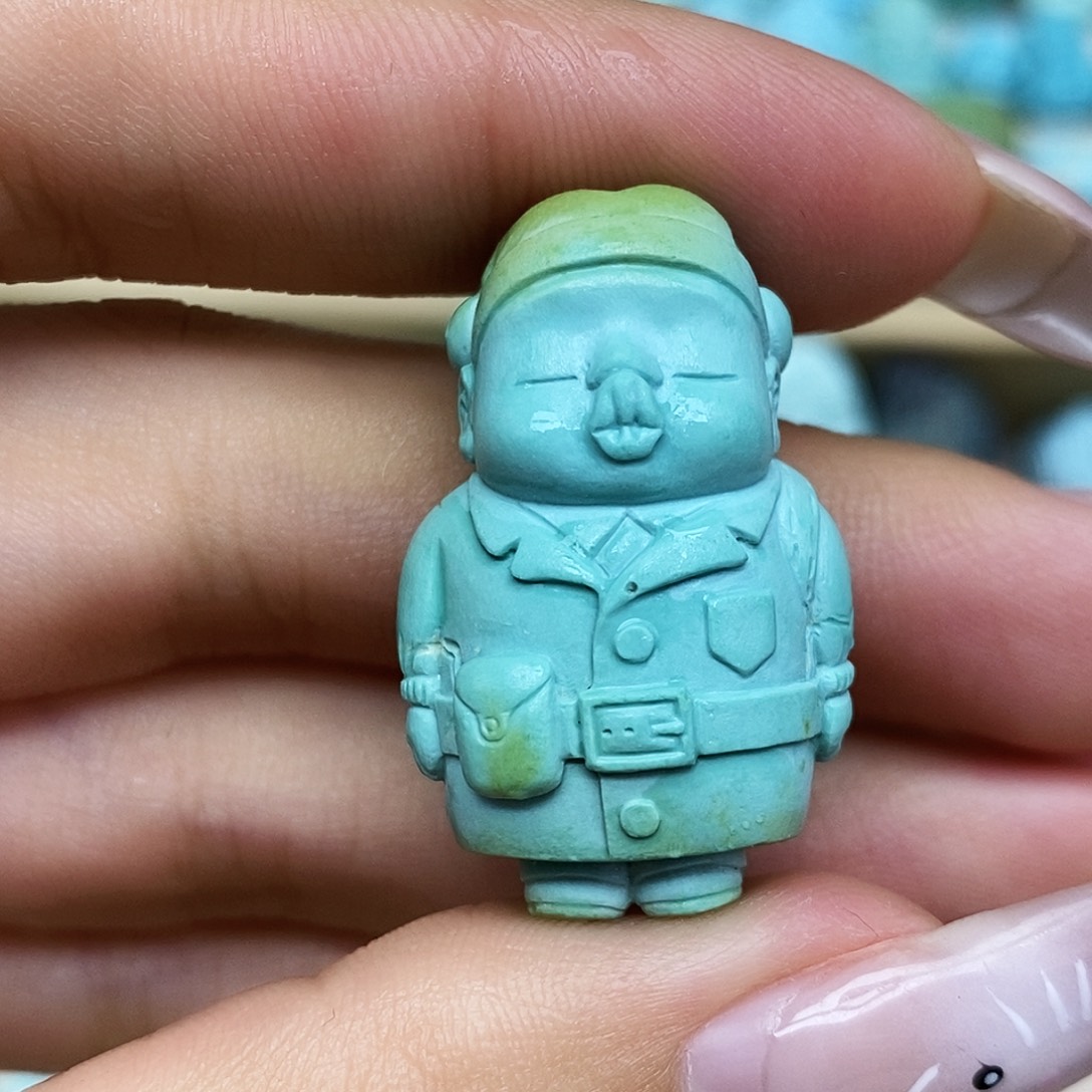 绿松石未镶嵌配饰