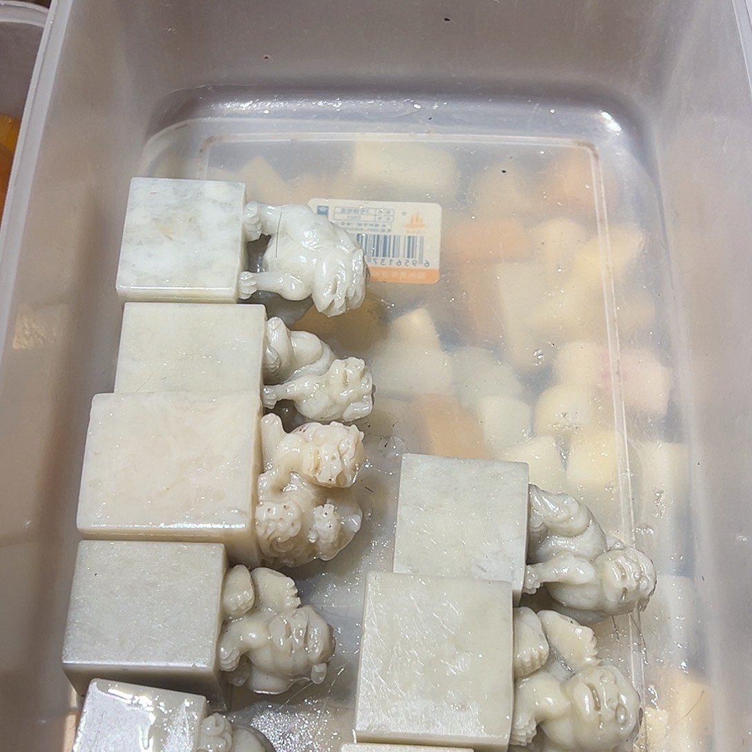寿山石寿山石批发2个 3.5左右