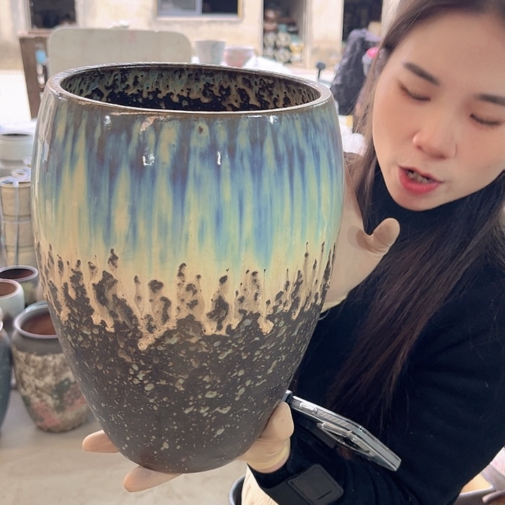 正品口20高28花盆……