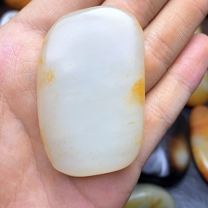 和田玉未镶嵌挂件小*