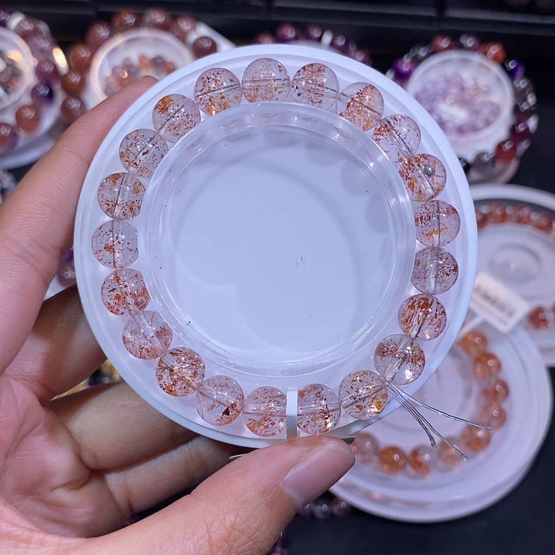 水晶手链未镶嵌9.2mm左右