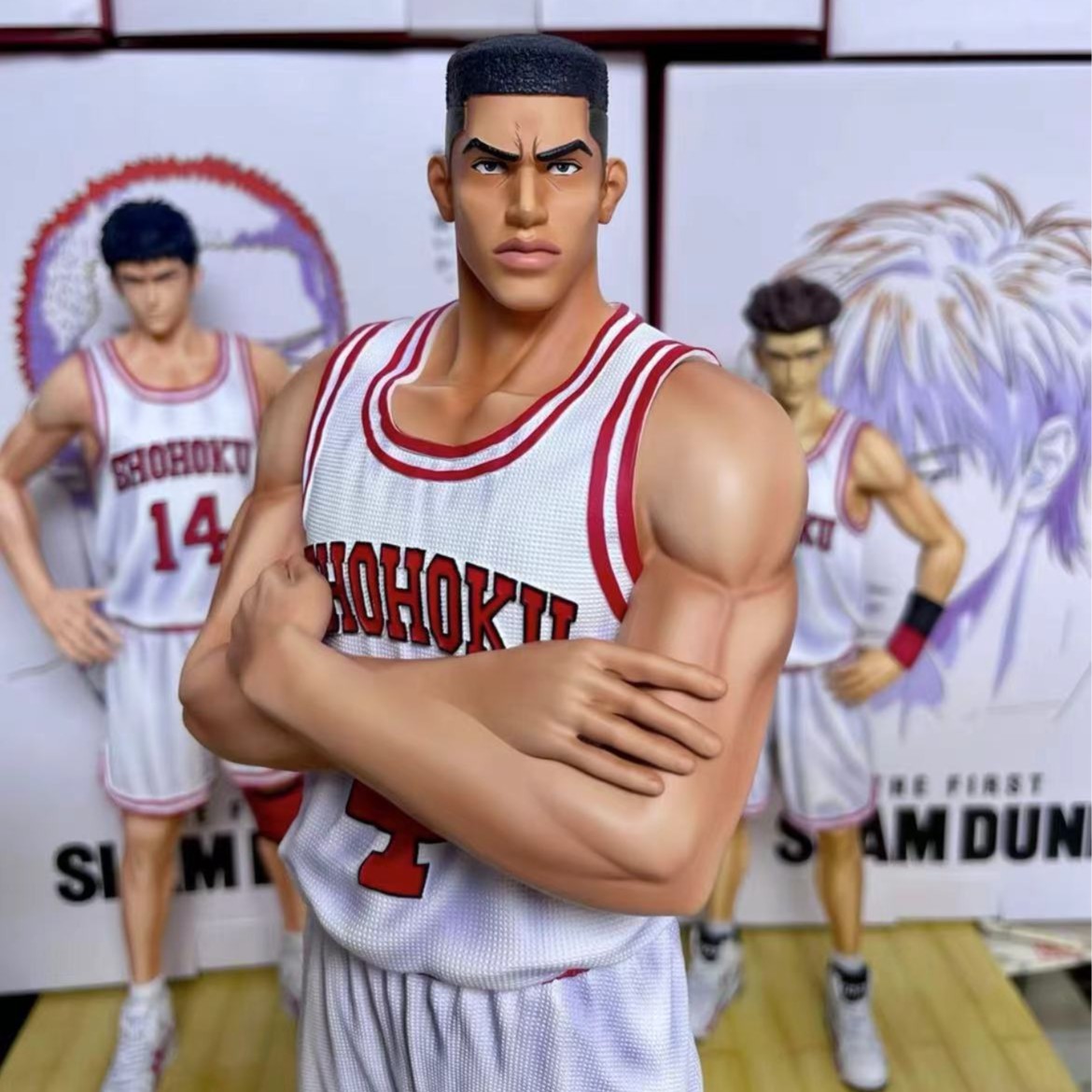 【全款 现货】白衣款湘北五虎  刚宪 动漫手办摆件玩具gk      