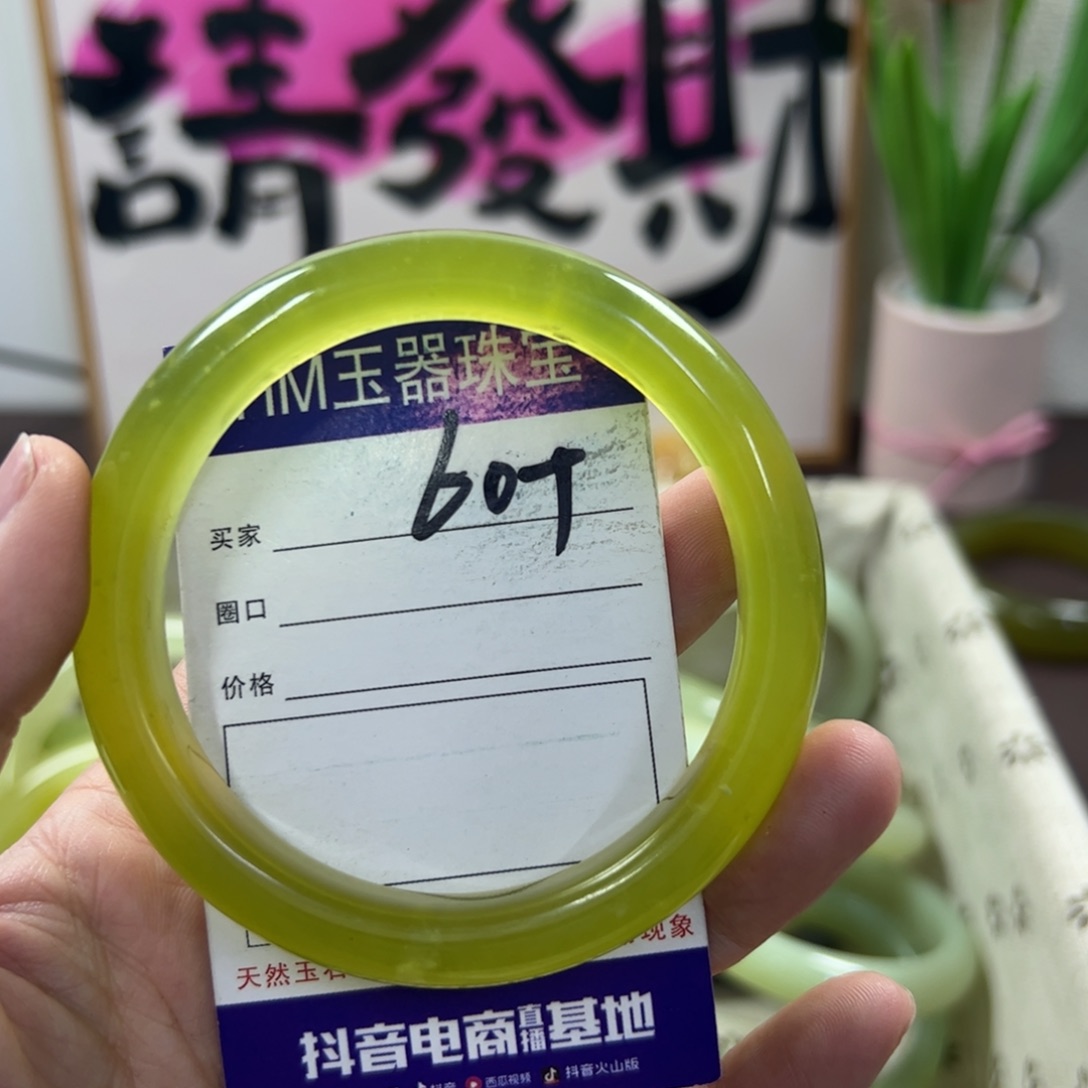 蛇纹石玉手镯未镶嵌517