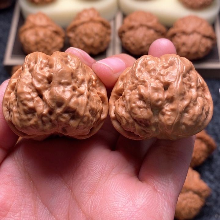 文玩核桃把件?**.精品蛙蛙38