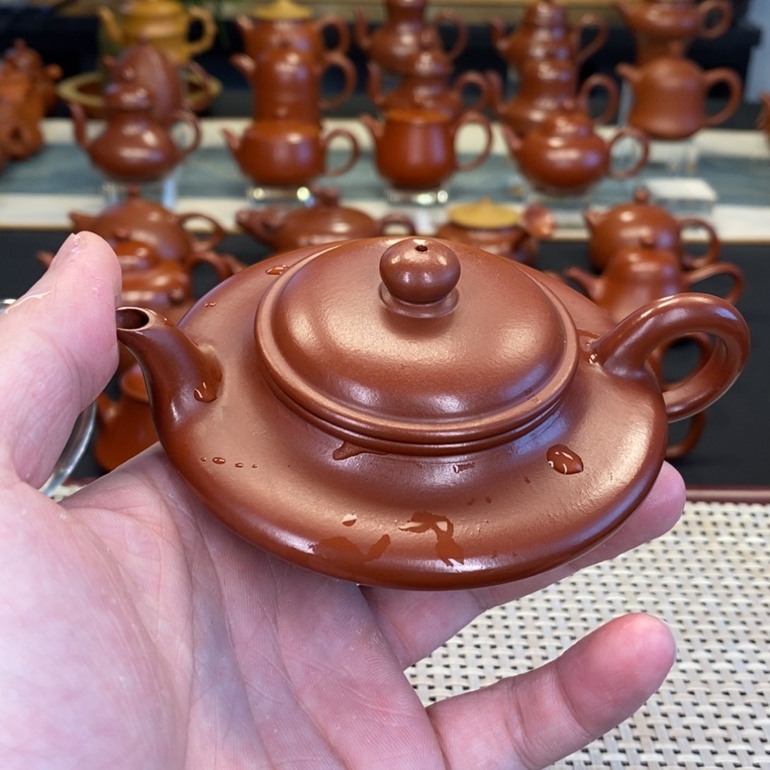 紫砂茶壶潮州手拉壶
