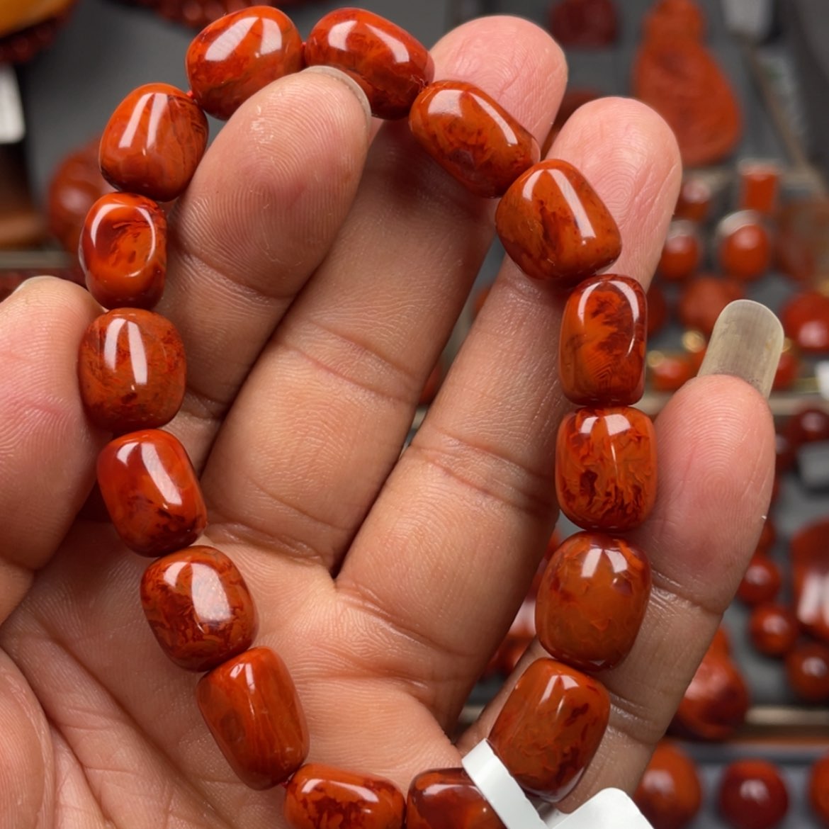 【闪购商品】南红玛瑙珠宝奇石未镶嵌单圈