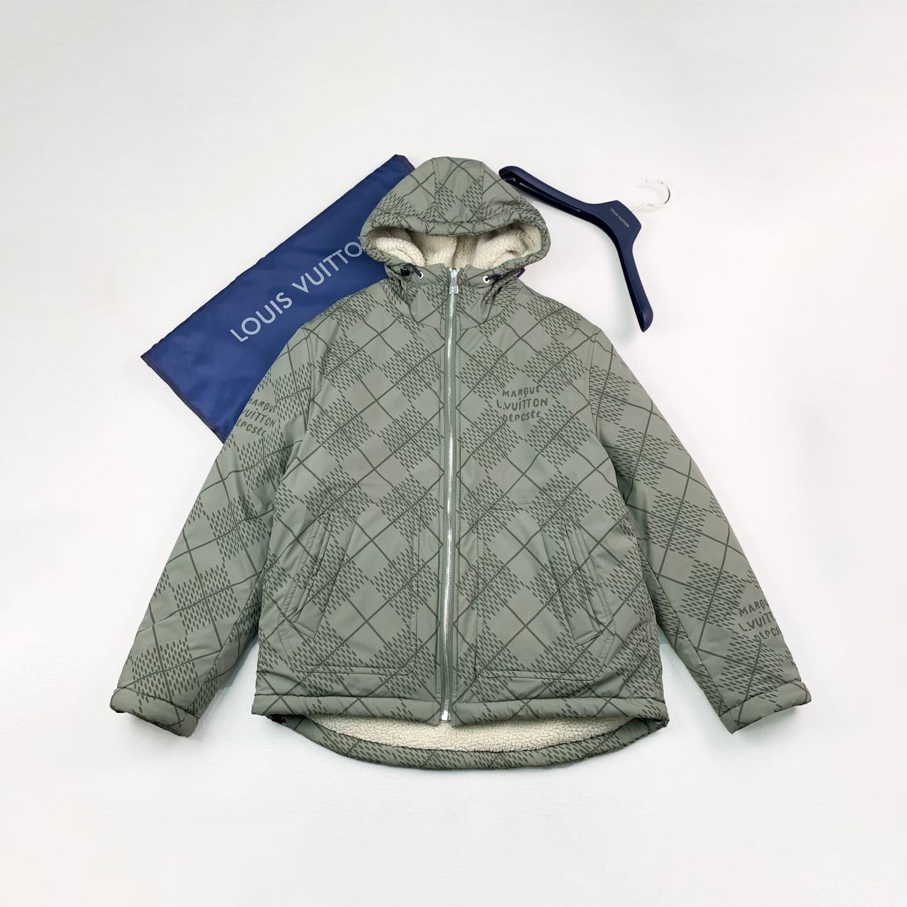 未使用 LouisVuitton/路易威登 lv双面穿外套46码编码xb4504