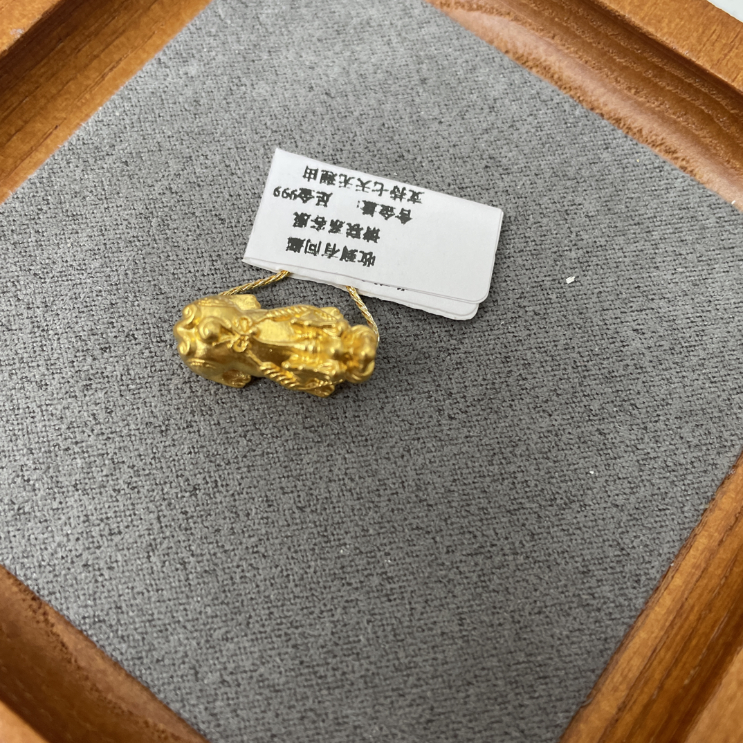 F050足金999貔貅转运珠