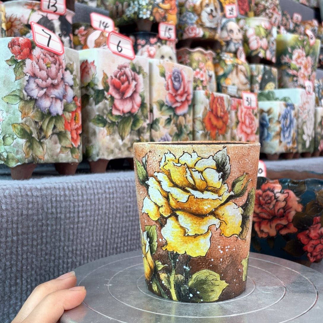 扶泥  可乐杯 口8  高10