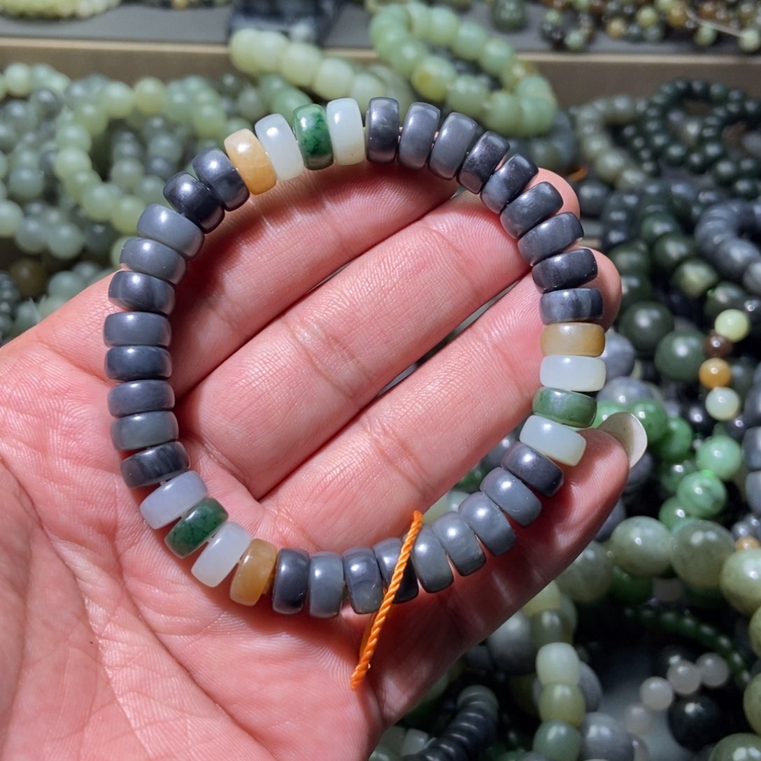 和田玉手链未镶嵌