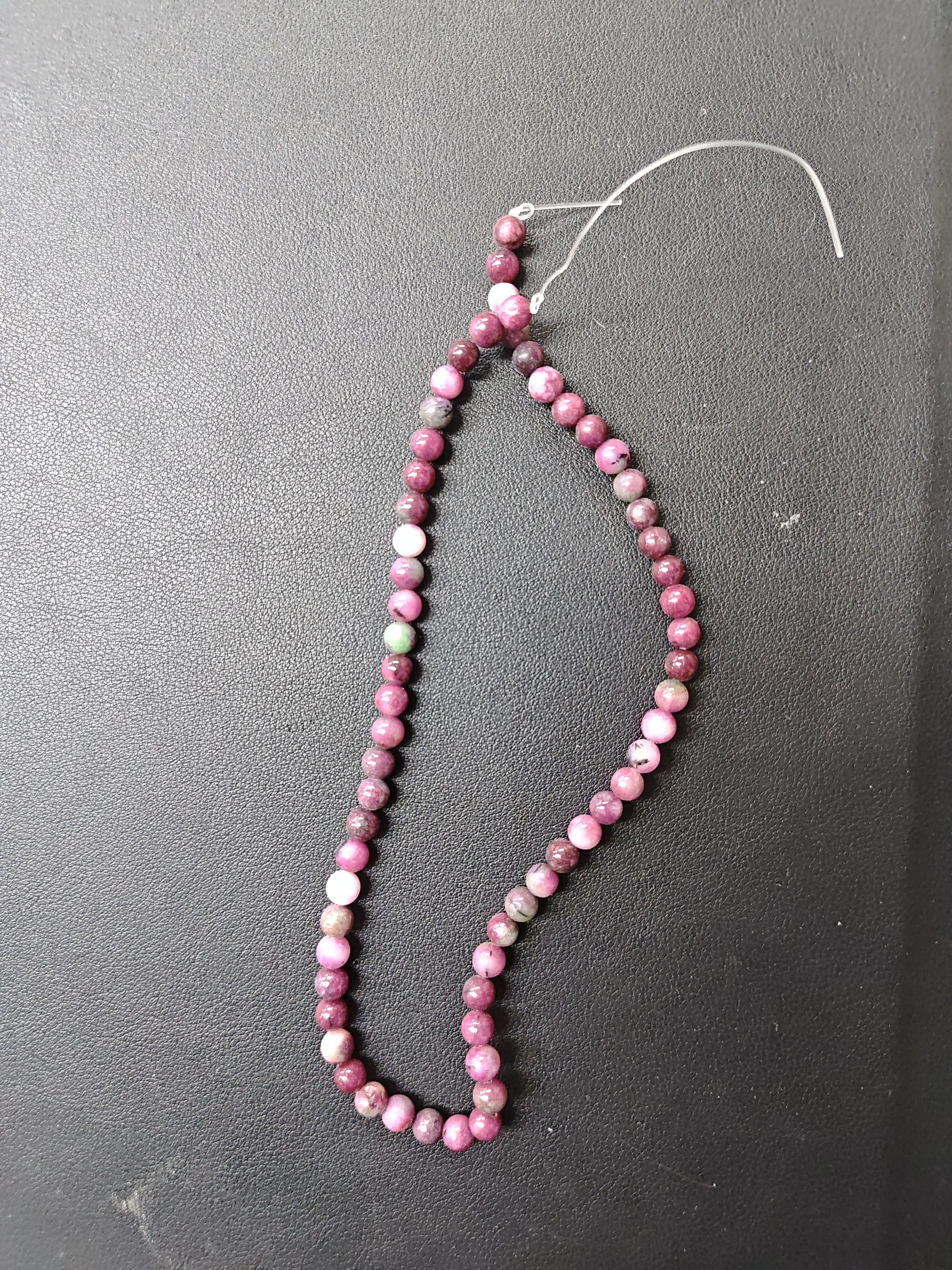 532号精品6mm紫色多色半成品链子