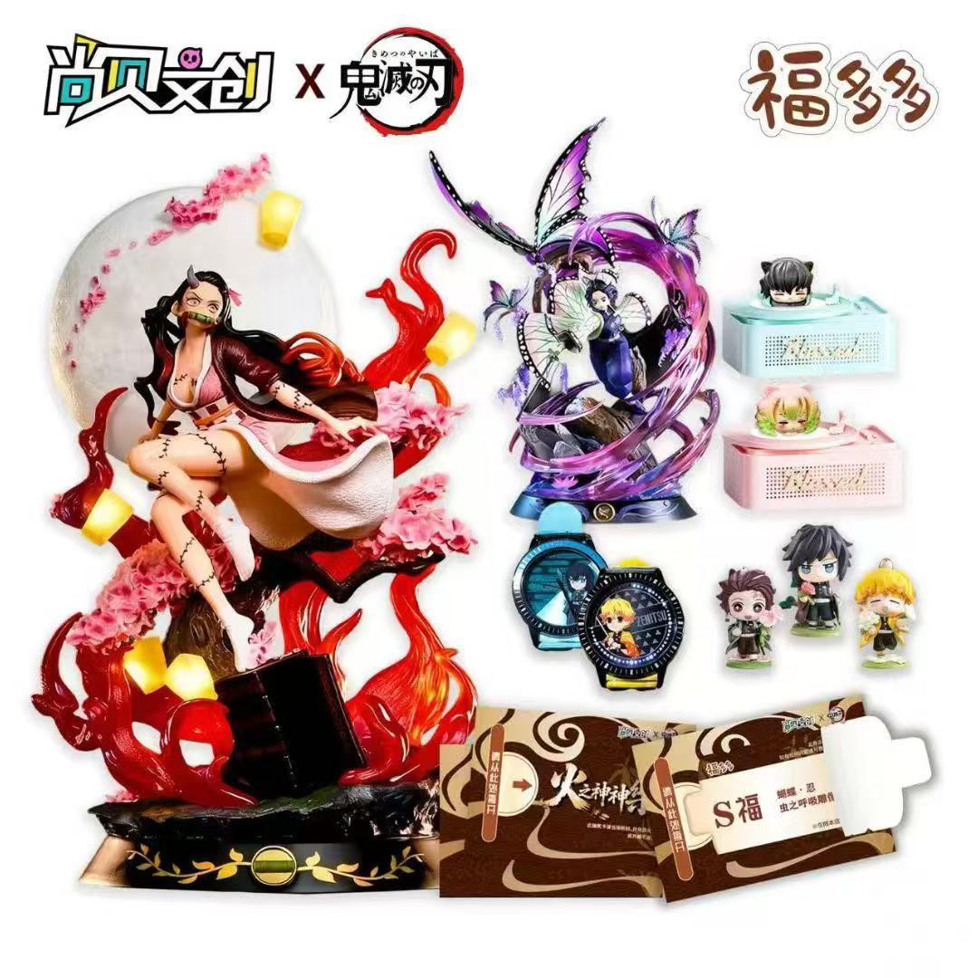【福多多】尚贝文创鬼灭之刃 × 福多多《火之神·神乐》糯米耶代拆