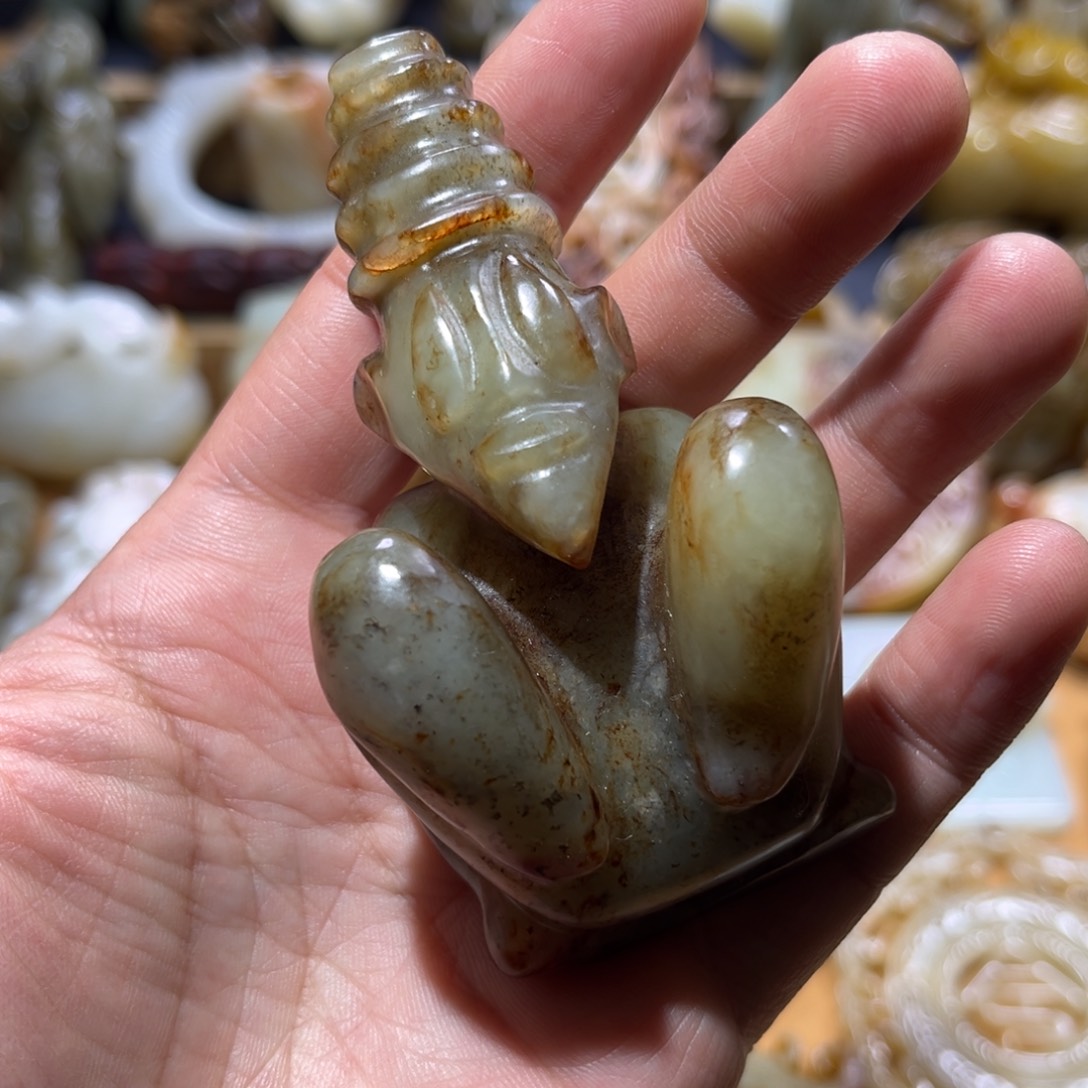 和田玉把件未镶嵌