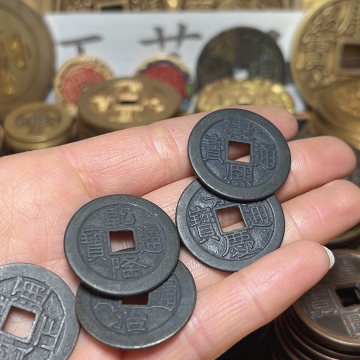 铜现代工艺清五帝一套