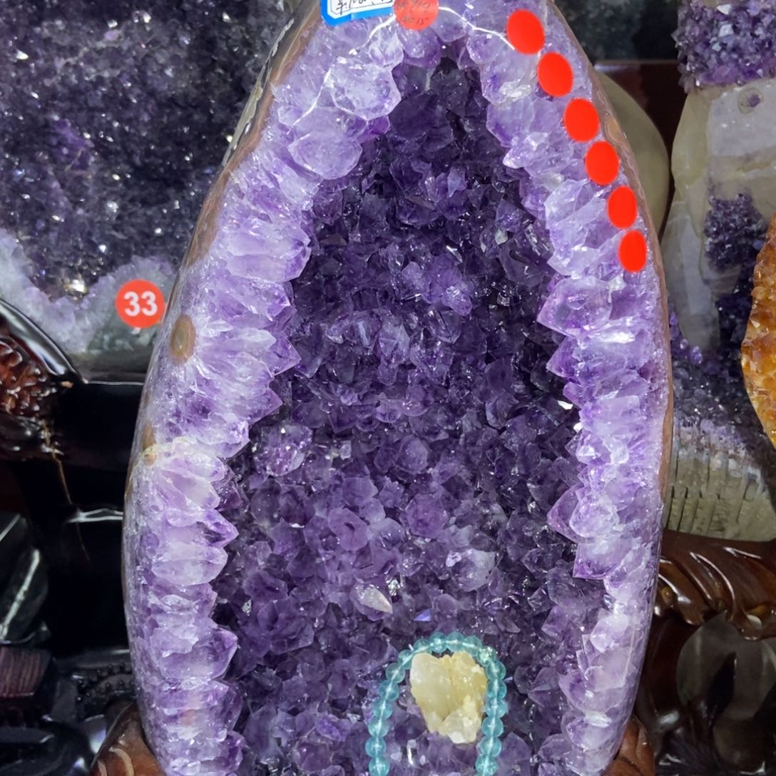 紫晶大型摆件（非配饰）未镶嵌