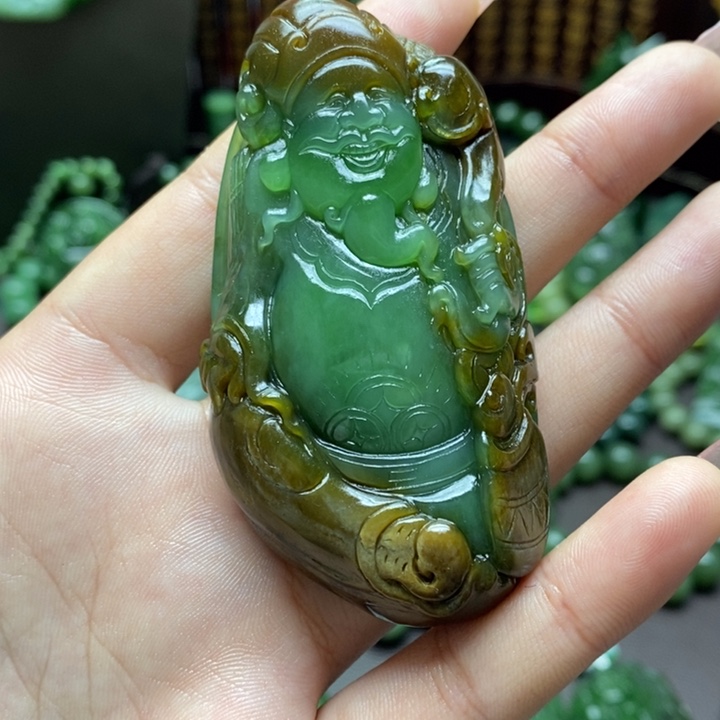 和田玉手把未镶嵌