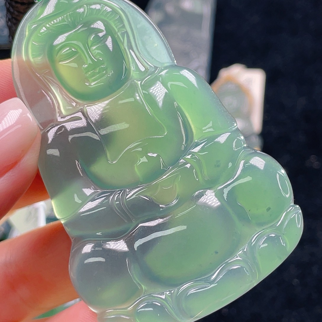 颈饰未镶嵌翡翠5，