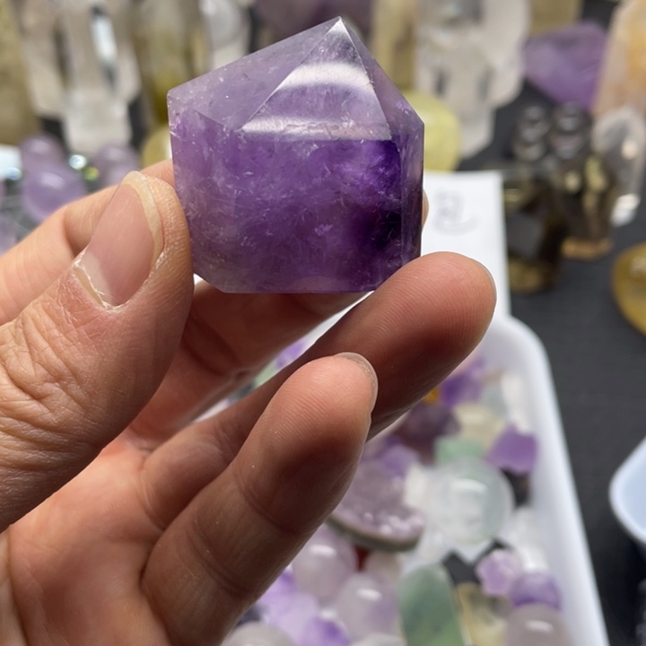 水晶5未镶嵌紫水晶
