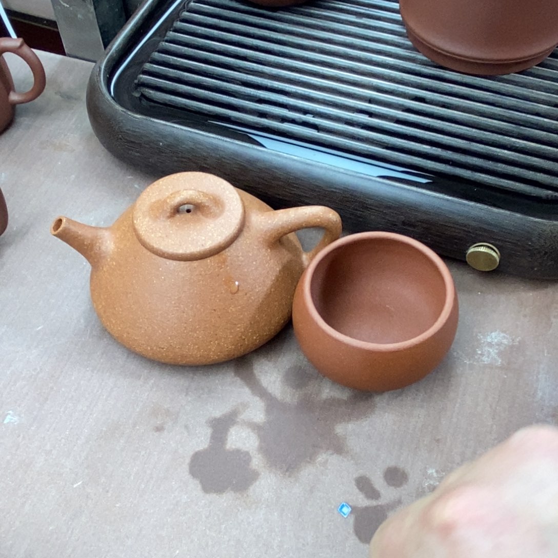 紫砂茶壶紫砂壶石瓢