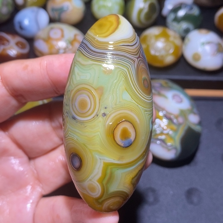 未镶嵌玛瑙/玉髓珠宝半成品201