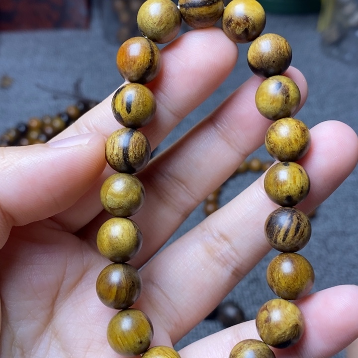 贡木手串印贡1.0圆珠