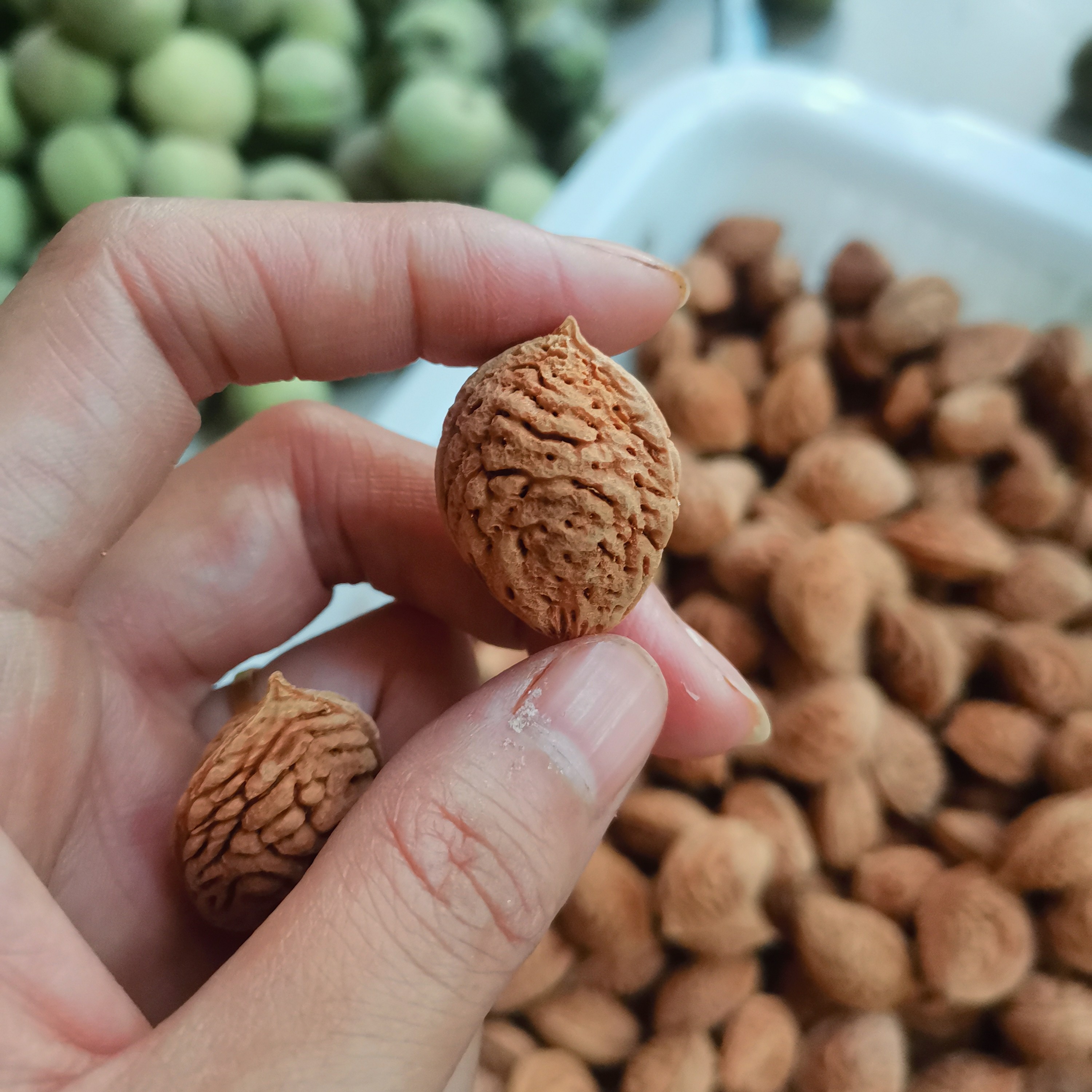 高级感原皮手持小手捻小麦色
