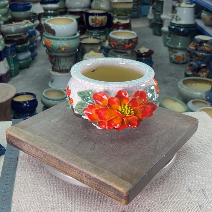 泳坤堂石湾盆陶瓷