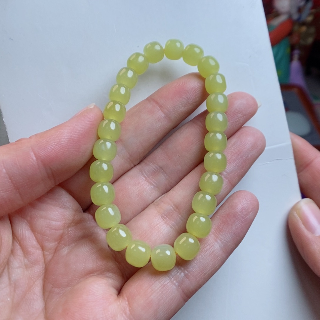 和田玉手链未镶嵌