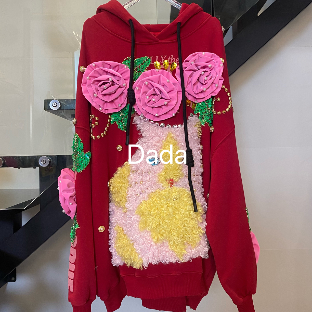 Dada设计款新款重工个性款休闲时尚百搭洋气宽松卫衣C15927