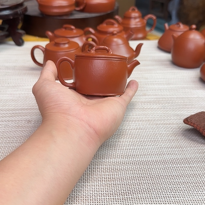紫砂壶全手工制作汉瓦
