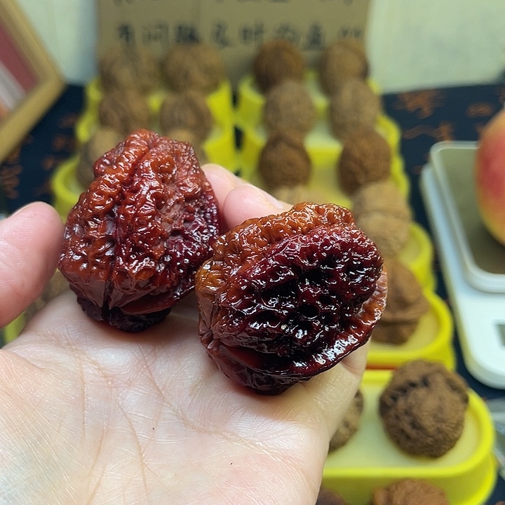 把件文玩核桃20、七彩蝴蝶蟾45
