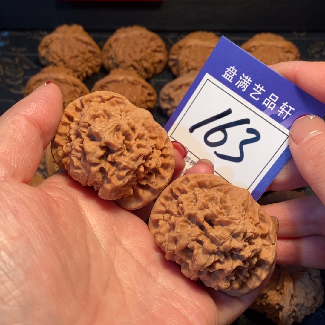 文玩核桃把件163官帽