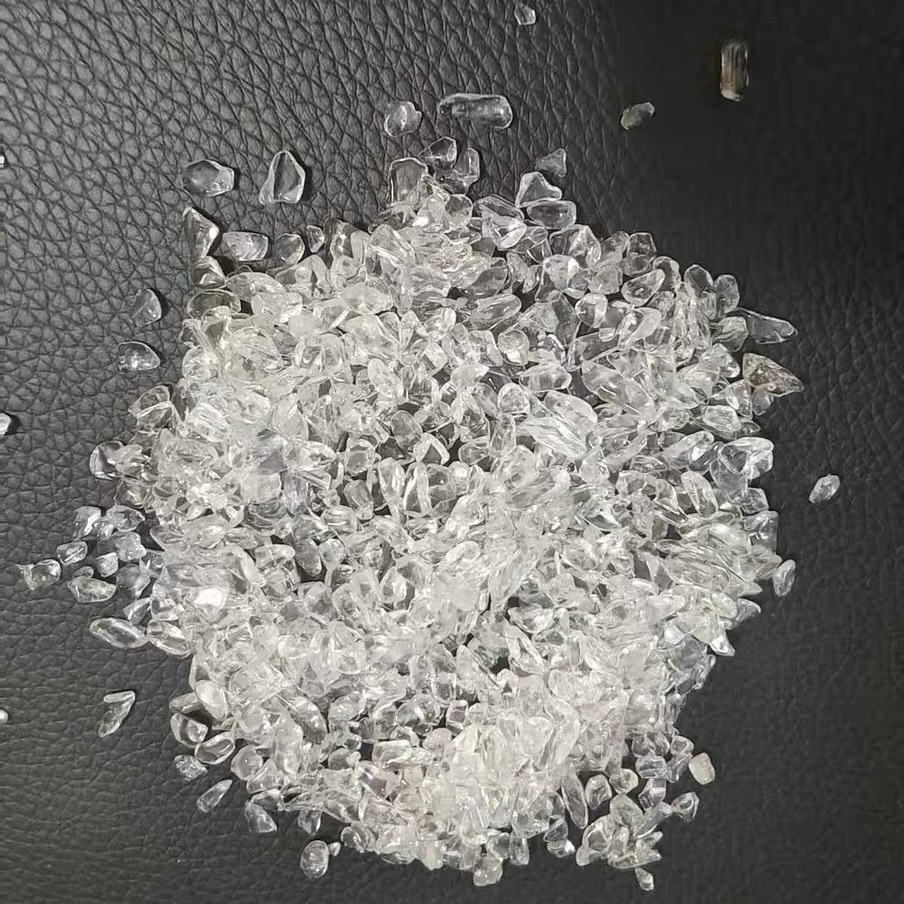 消磁石天然白水晶100g/份