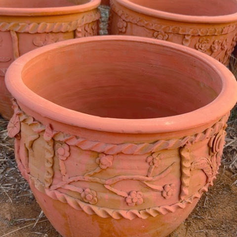 红陶口30高39微瑕