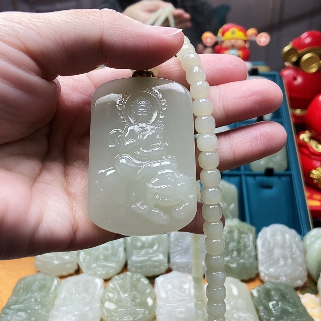 和田玉颈饰未镶嵌L****超