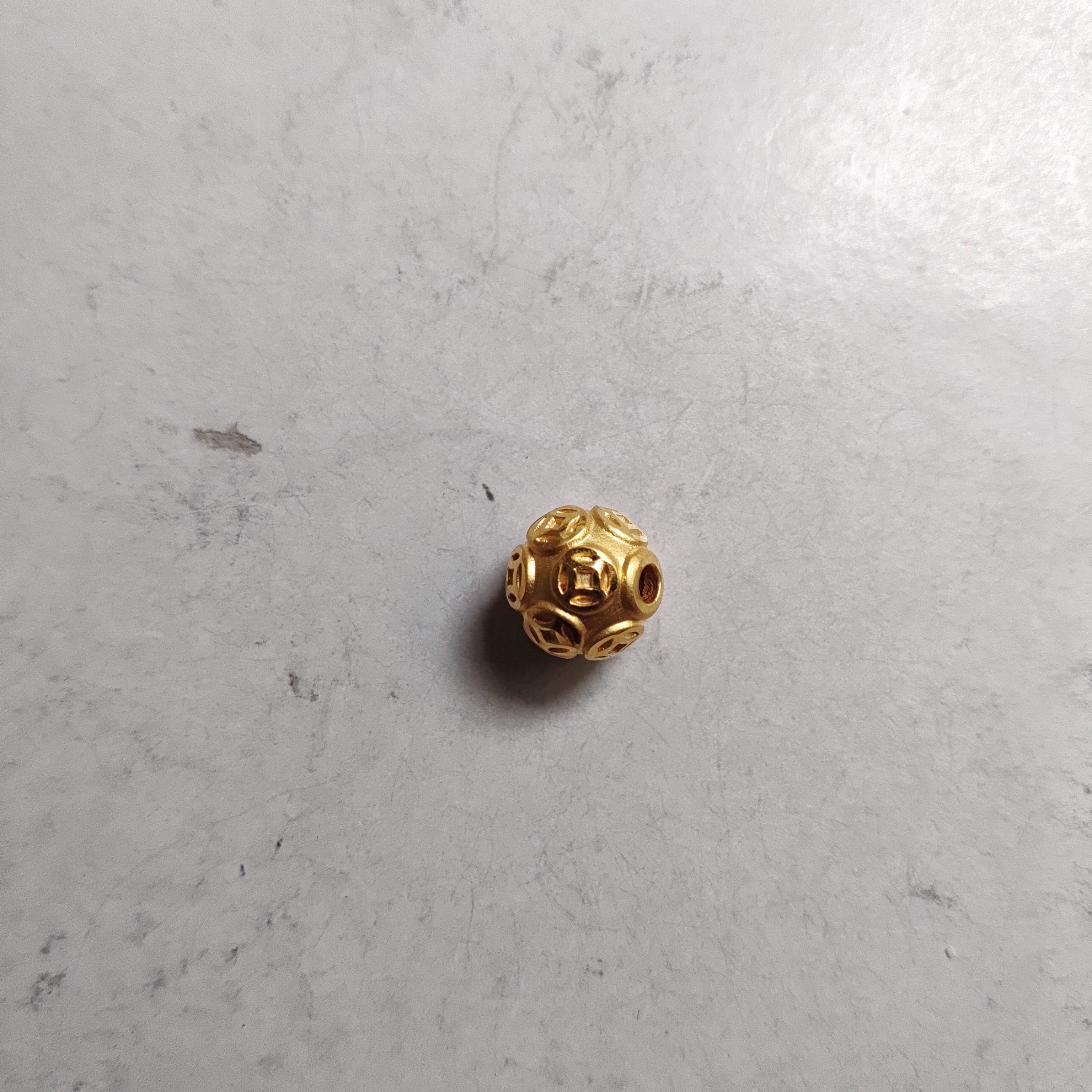 金元宝足金999貔貅珠子首饰