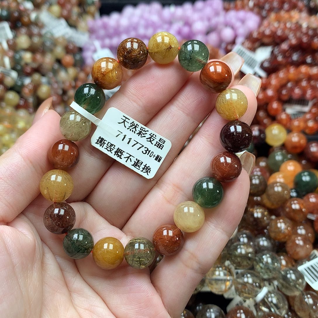 未镶嵌手链水晶，