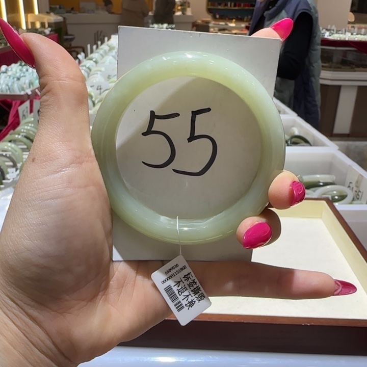 和田玉未镶嵌手镯987