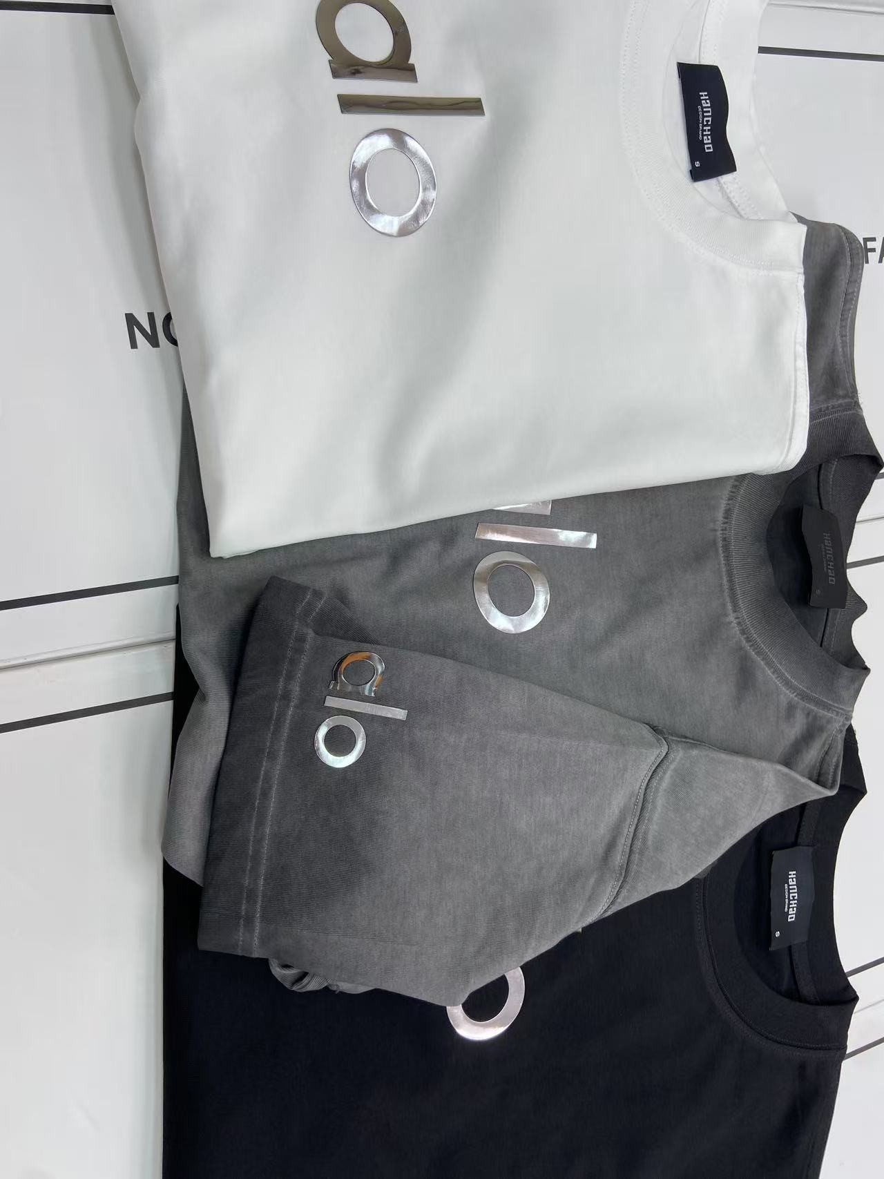 18号链接*软金属AL* 夏季重磅金属AL宽松短袖283